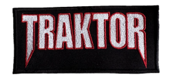 Nášivka TRAKTOR LOGO - WHITE 