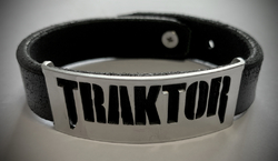 TRAKTOR TR náramek kůže + ocel