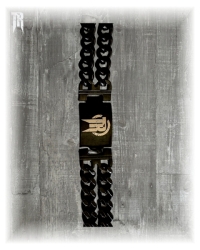 BLACK MAX náramek TRAKTOR - znak TR/kruh