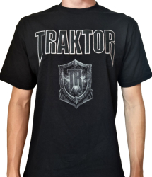 TRIKO LOGO filc+výšivka - pánské, černé 