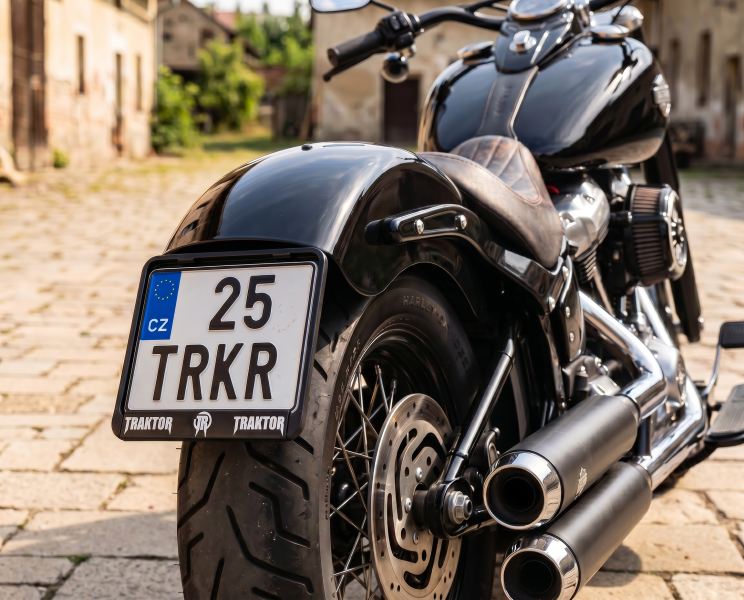 SPZ/RZ moto podznačka TRAKTOR